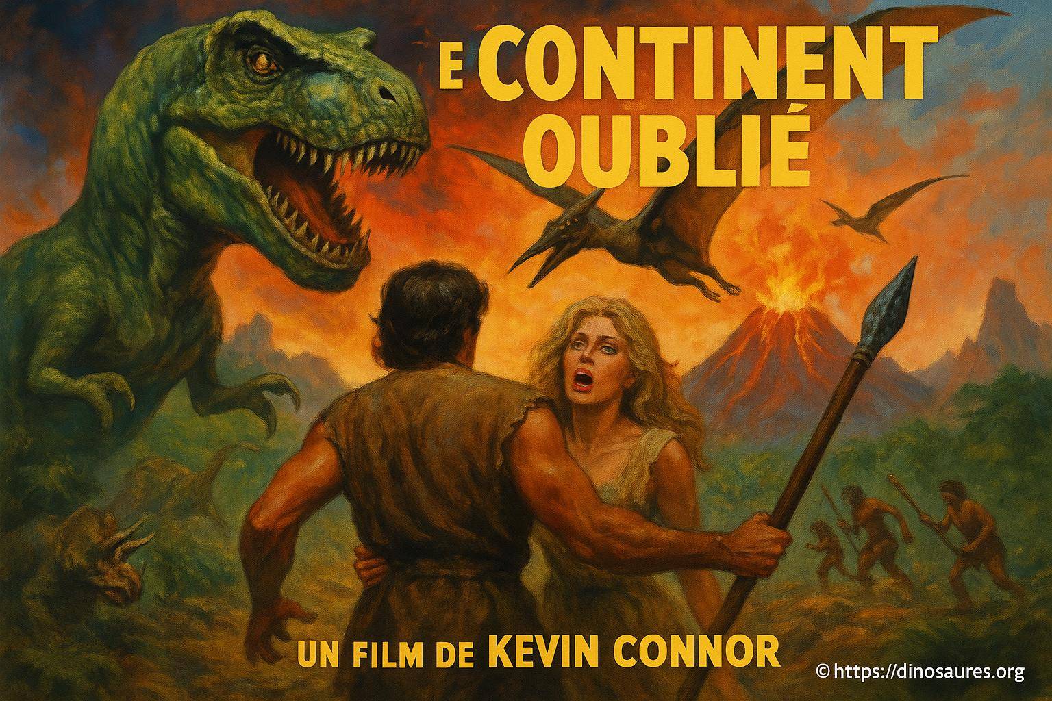 Le continent oublié de kevin connor : un voyage au cœur des mystères préhistoriques