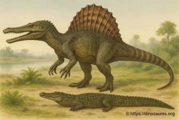 Quel est le dinosaure qui ressemble à un crocodile ?