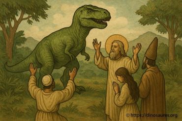 Comment les dinosaures sont-ils perçus dans les croyances populaires ?