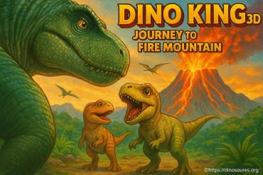 Dino king 3d : voyage au mont feu et l’aventure des dinosaures