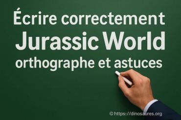 Écrire correctement Jurassic World : orthographe et astuces indispensables