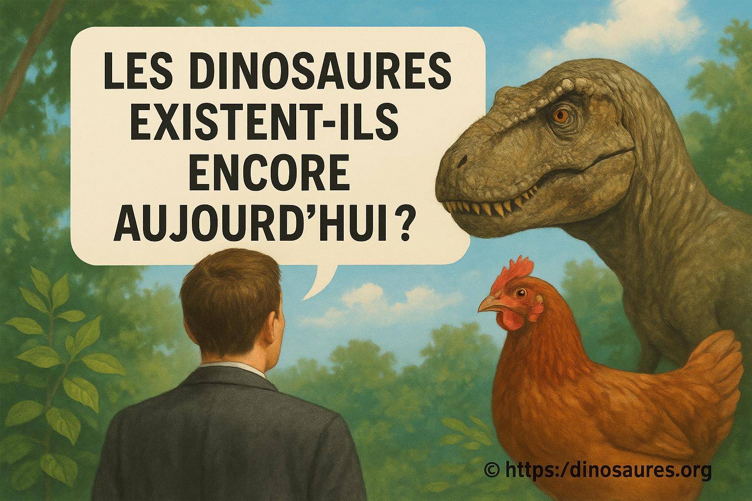 Les dinosaures existent-ils encore aujourd'hui ?