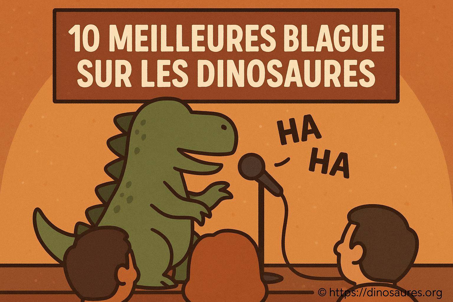 10 meilleures blagues sur les dinosaures pour rire sans modération