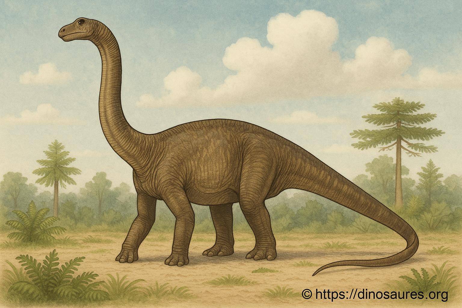 Barosaurus : comprendre le sauropode au long cou