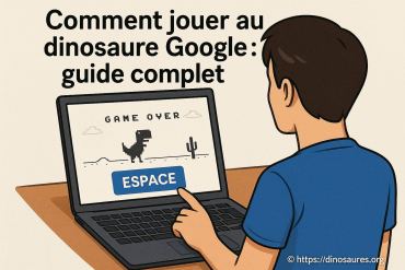 Comment jouer au dinosaure Google : guide complet pour débutants