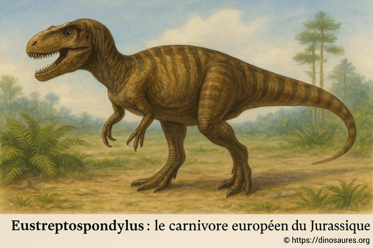 Eustreptospondylus : le carnivore européen du Jurassique dévoilé