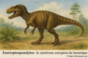 Eustreptospondylus : le carnivore européen du Jurassique dévoilé