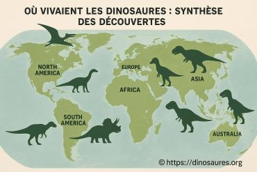 Où vivaient les dinosaures : synthèse des découvertes majeures