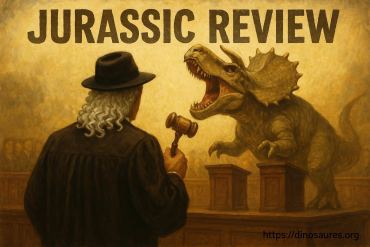 Jurassic, une satire féroce entre logique et mensonges avec des dinosaures en duel
