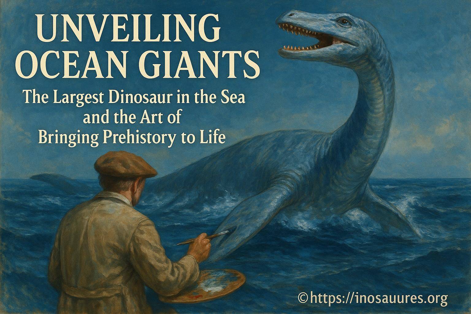 Le plus grand dinosaure marin découvert : traskasaura sandrae
