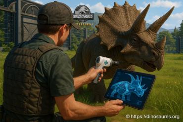 Soigner un dinosaure dans Jurassic World Evolution 2 : guide complet