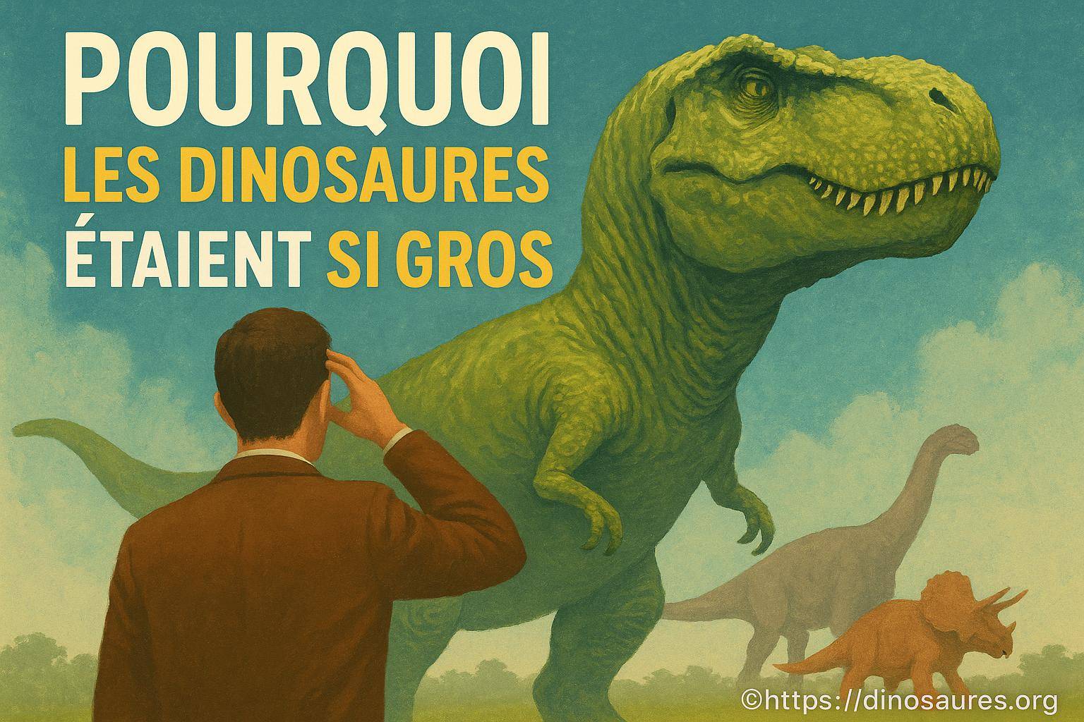 Pourquoi les dinosaures étaient-ils si gros ?