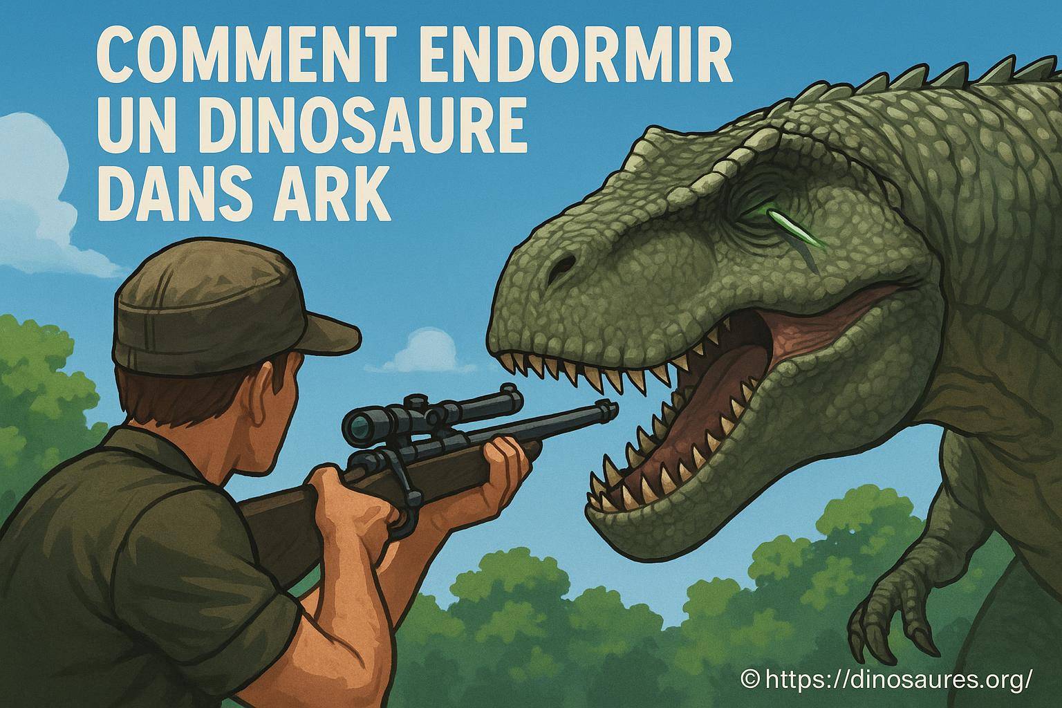 Comment endormir un dinosaure dans Ark efficacement