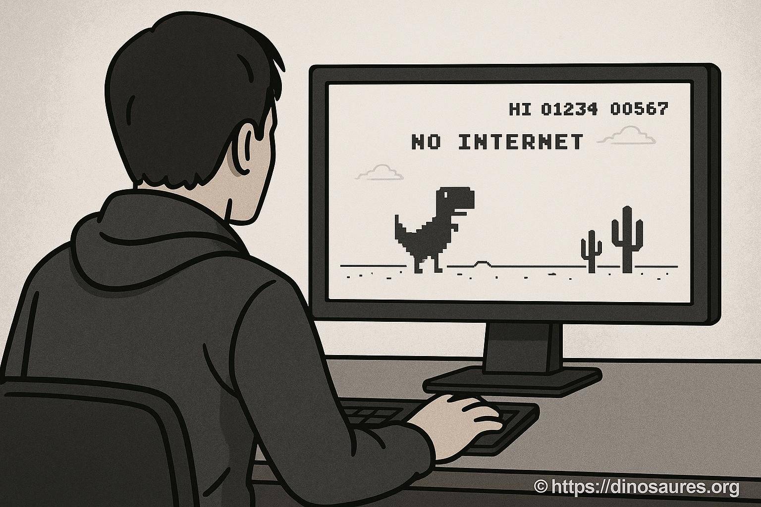 Jeux de dinosaure sans connexion : quelles sont toutes les options disponibles