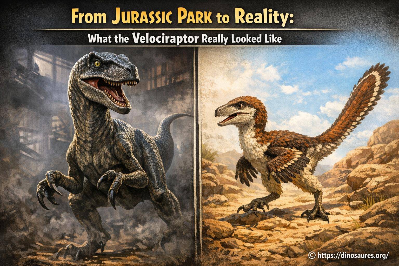 À quoi ressemblait vraiment le velociraptor ?