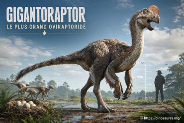 Gigantoraptor : découvrir le plus grand oviraptoridé omnivore