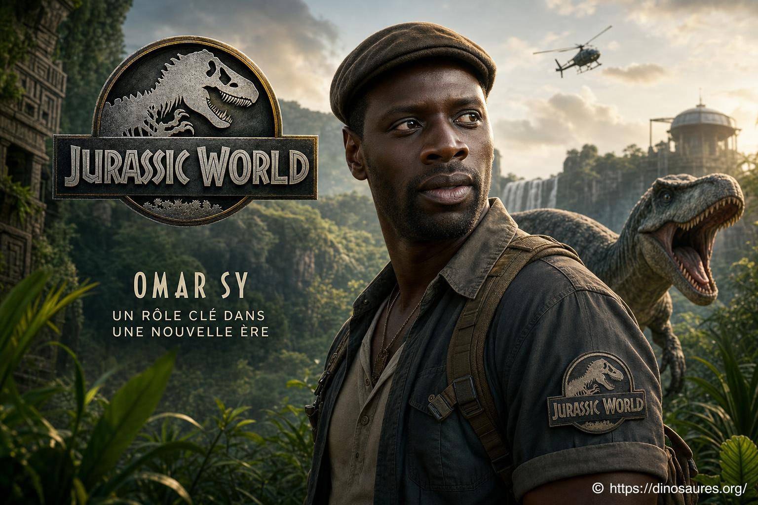 La présence d'Omar Sy dans Jurassic World : un rôle écrit sur mesure