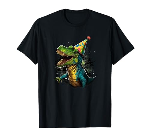 Fête danniversaire dinosaure adulte T-Shirt