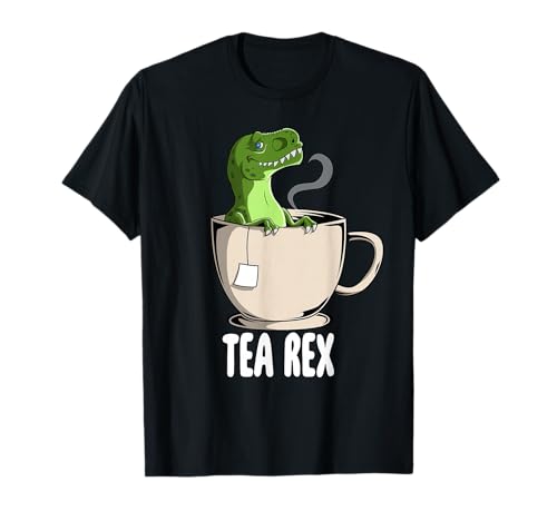 Tea Rex T-Rex Dinosaure Witz Jeu de mots Tyrannosaure T-Shir