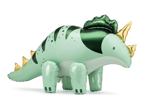 Ballon aluminium dinosaure Tricératops
