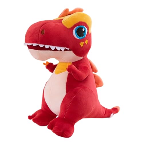 Peluche Dinosaure Rouge 40cm