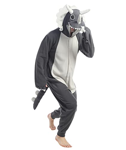 dressfan Animal Triceratops Dragon Vêtements Onesie Combinai