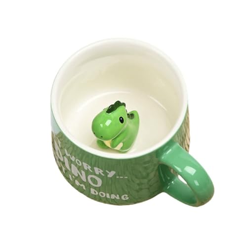 Biigming Tasse Dinosaure 3D Mug en Céramique avec Motif Anim