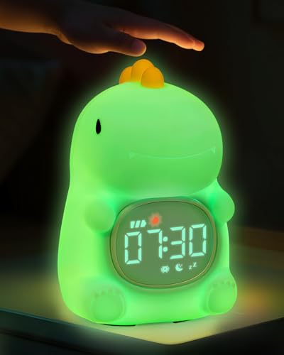 Réveil Dinosaure Veilleuse Enfant