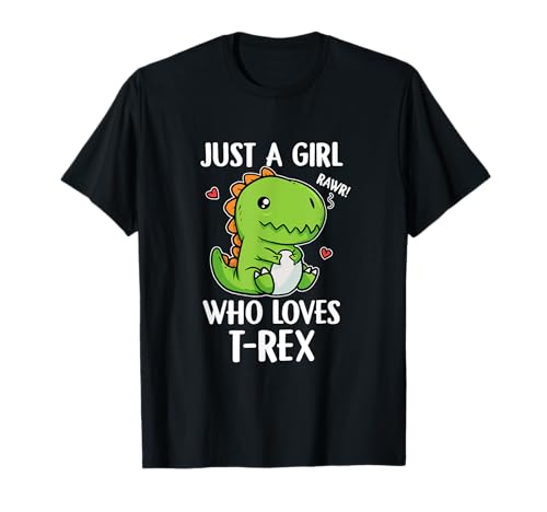 Just A Girl Who Loves Costume de dinosaure T-Rex T-Shirt