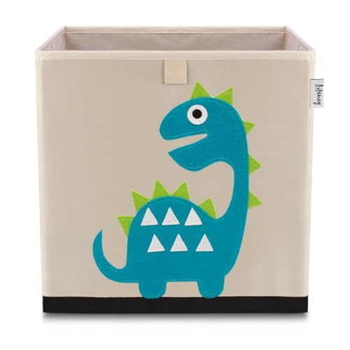 LIFENEY Boîte de rangement dinosaure Diplodocus 33 x 33 cm