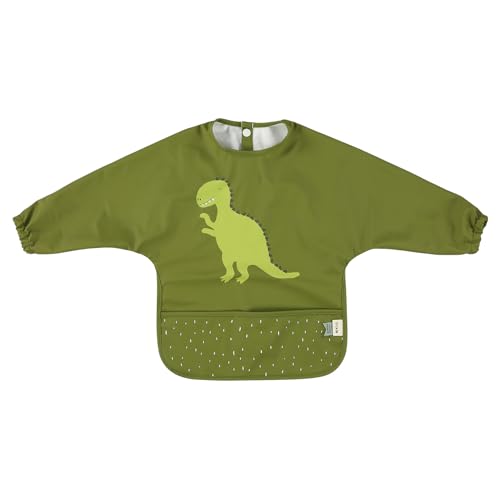 Bavoir Imperméable Manches Longues Dino