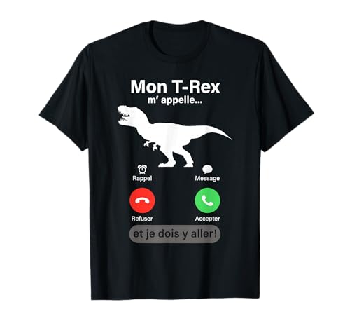 Humour Dinosaure homme enfant garçon femme fille Cadeau Tee 