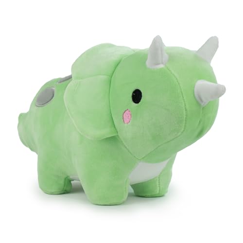 Barrado - Peluche Dinosaure Kawaii - T-Rex, Tricératops, Dip