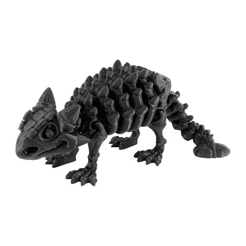 PowerTRC Squelette Ankylosaure imprimé en 3D - Figurine de d