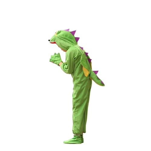 Costume Dinosaure Dragon XL Vert