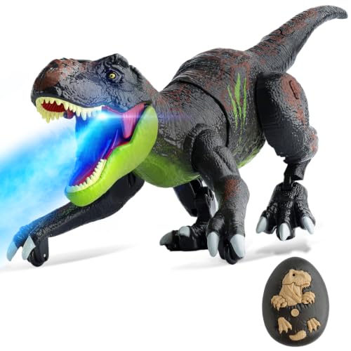 Jouet Dinosaure Télécommandé pour Enfants avec Pulvérisation
