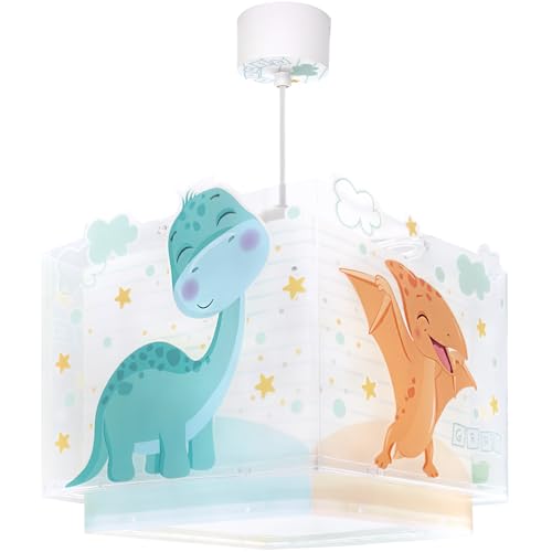 Dalber Lustre Chambre Lampe Suspension Enfand Baby Dinos Din