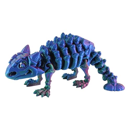 PowerTRC Squelette Ankylosaure imprimé en 3D - Figurine de d