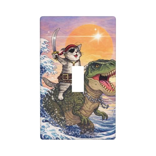 Plaque murale à bascule unique style japonais vintage surréa