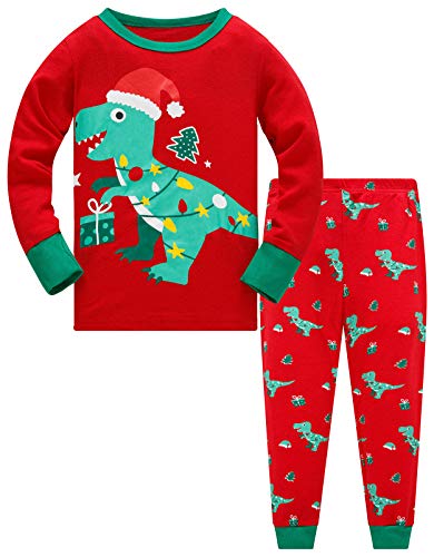 Pyjama Noël Enfant Coton 3-4 Ans
