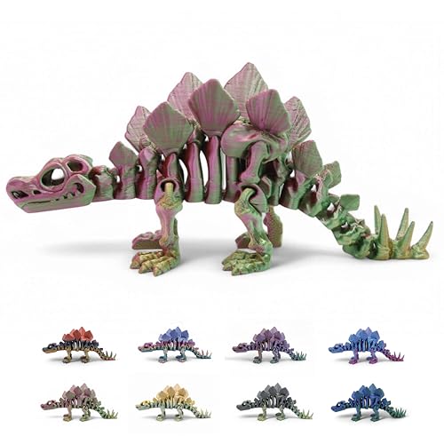 200 Grand Stégosaure articulé. Grands Jouets Dinos en Mouvem