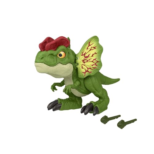 Mattel Jurassic World Dinosaure Dilophosaurus Lanceur De Pro