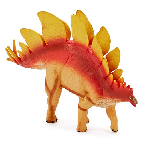 Zappi Co Childrens Stegosaurus Dinosaur Figure Toy (20cm Len