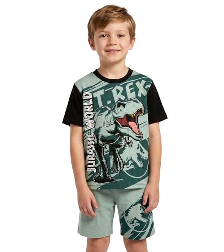 Ensemble de pyjama pour garçon Jurassic World | T-shirt en c