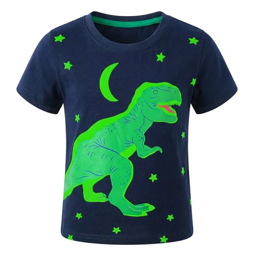 T-Shirt Garçon Dinosaures Luminescent