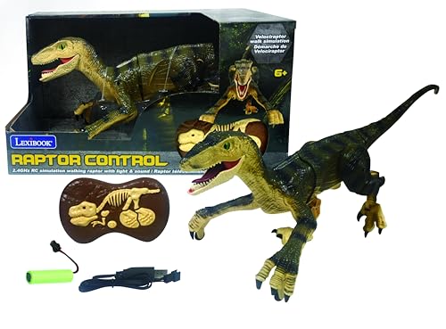 Lexibook, RC Raptor Control, Dinosaure télécommandé réaliste