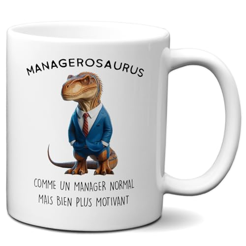 LEsprit Des Anges Tasse-Mug Collègue-Managerosaurus Manager