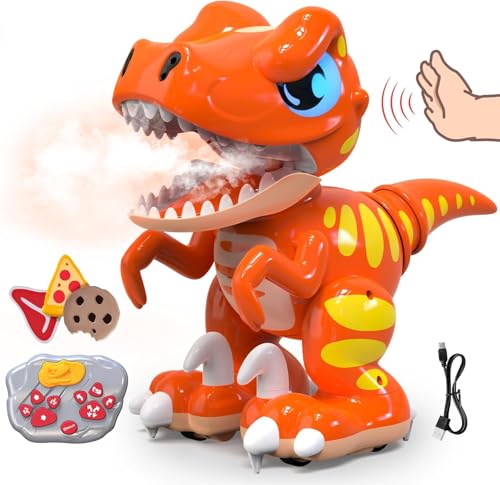 AEROQUEST Jouet dinosaure télécommandé (orange)