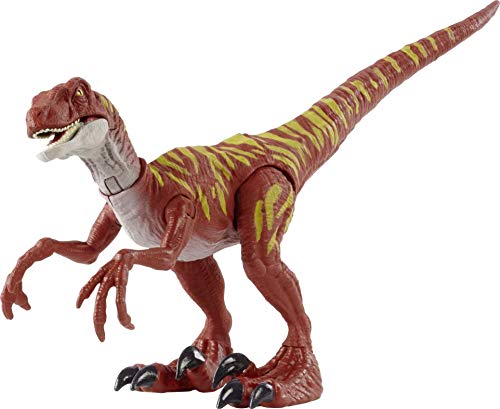 Figurine Vélociraptor Rouge Jurassic