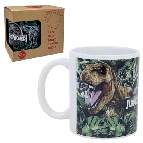 CARTOON Tasse Jurassic World en céramique modèle mug avec im